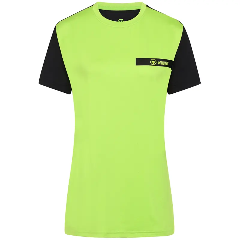 Wolves Fanshop | Progression T-Shirt – Green/Black – Womens Wolves Merchandise Collection